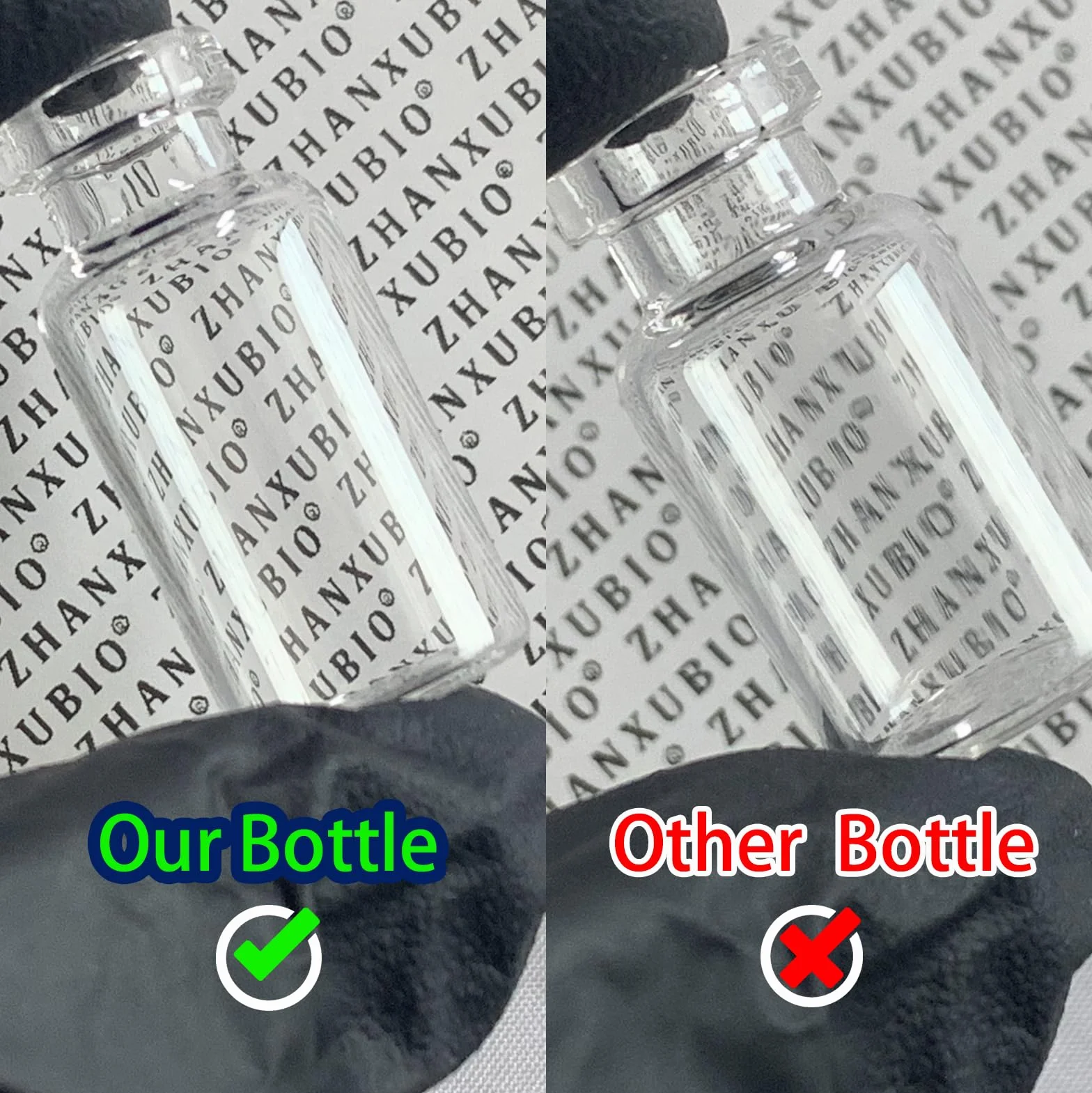 Sterylne puste fiolki z samoregenerującym się portem wtryskowym i aluminiową plastikową nasadką, sterylne opakowanie (10 ml przezroczysty 10 szt.)