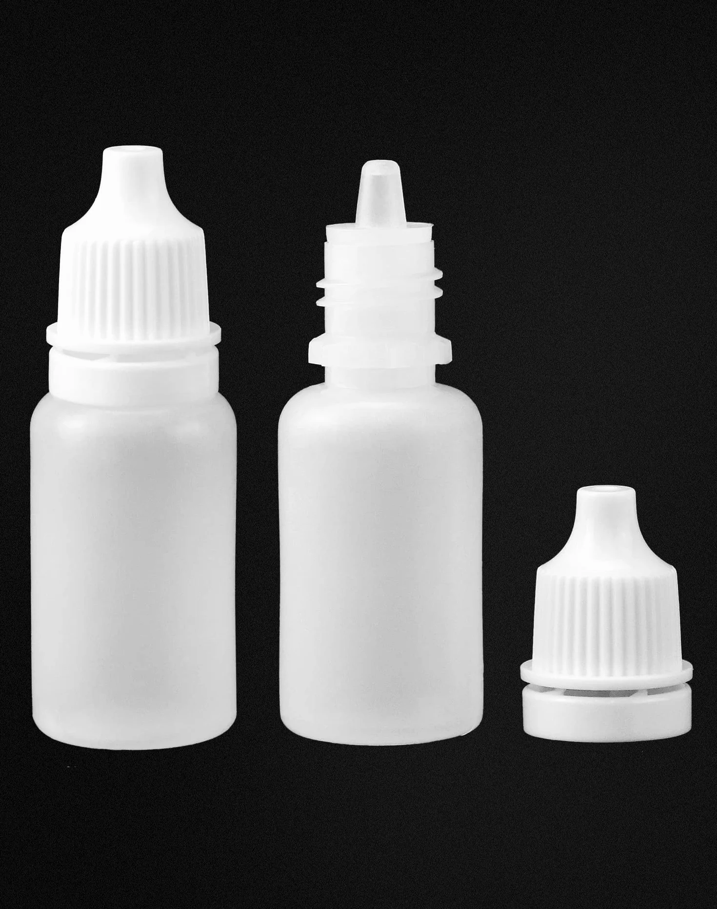 Plastikowa butelka z zakraplaczem 10 ml 150 sztuk fiolka do próbek płynnych