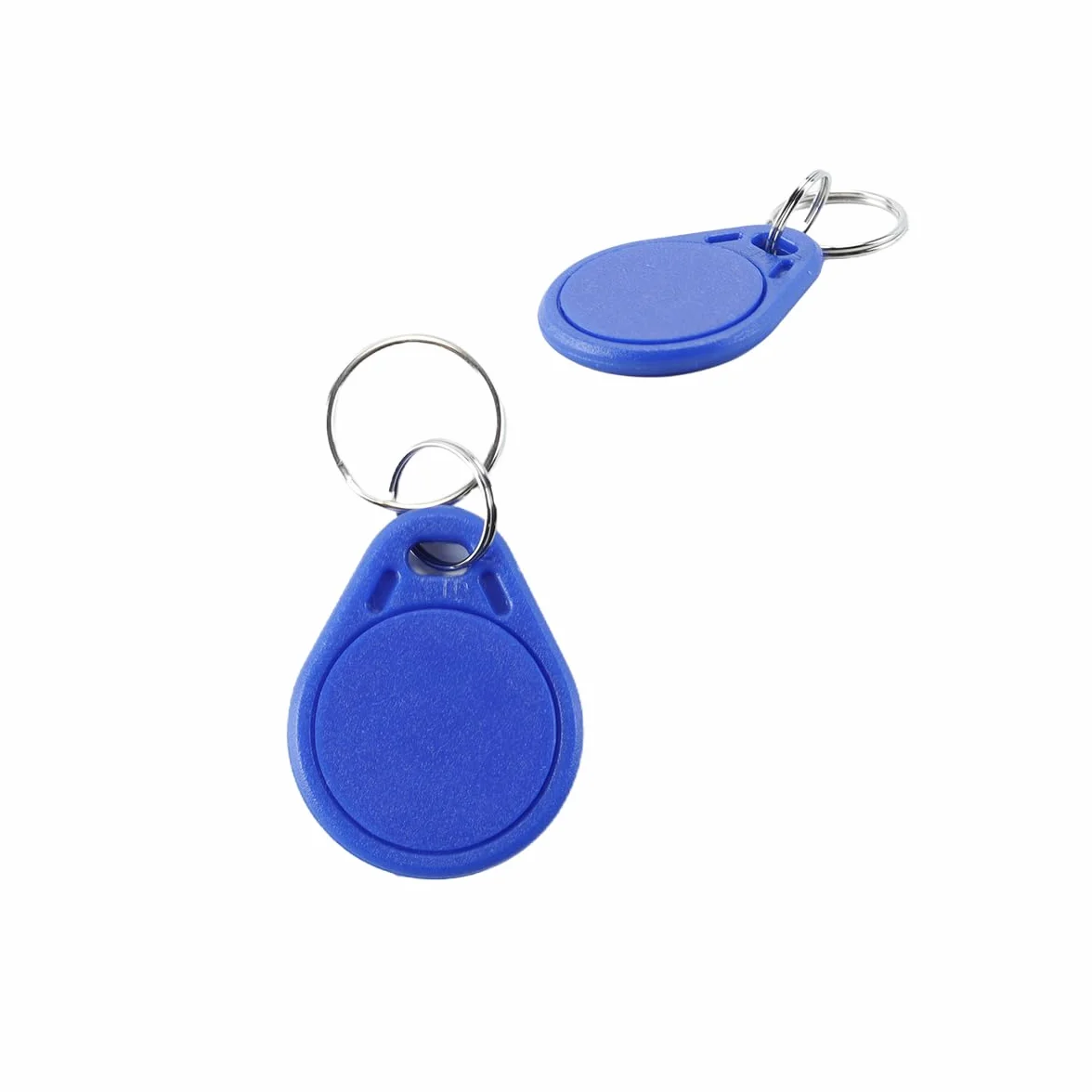zalati 10 niebieskich breloków RFID NFC z wymiennym identyfikatorem UID 13,56 MHz i możliwością wielokrotnego zapisu – token kontroli dostępu do kopiowania/klonowania kart