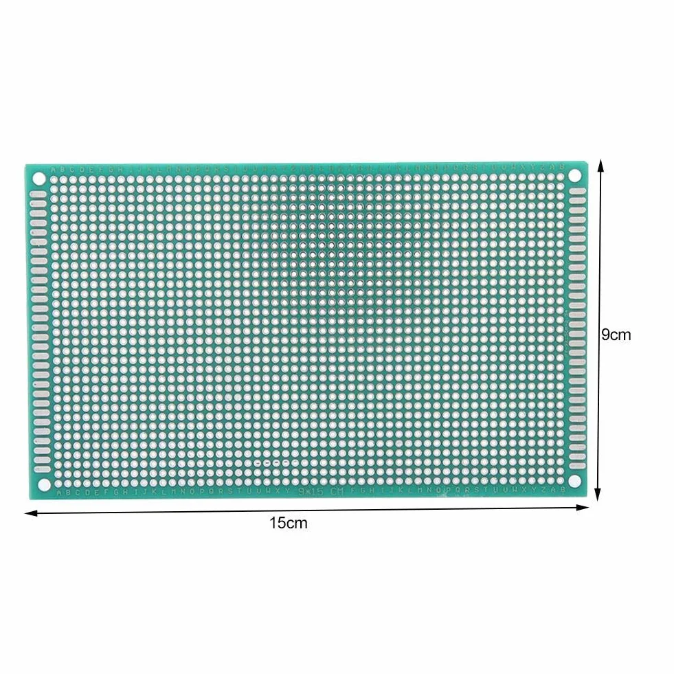 10 szt. Breadboard 9 × 15cm płytka drukowana dwustronna uniwersalna płytka drukowana PCB Breadboard