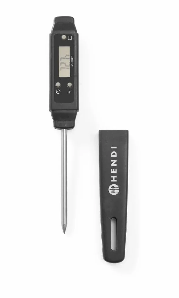 HENDI Termometr cyfrowy z sondą - zakres -40/+200 C HACCP