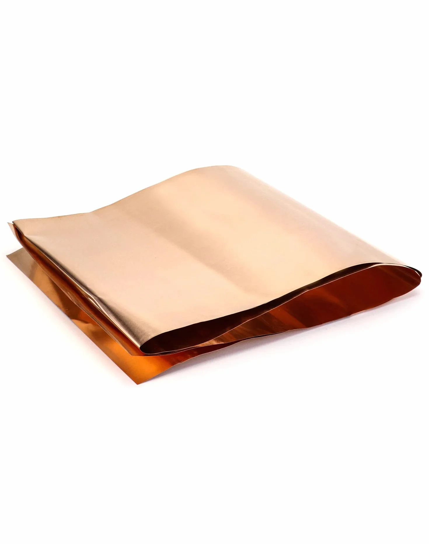 QWORK® 0,1 mm Arkusze miedziane z folii miedzianej, 99,9% czystej miedzi - 0,1mm x 20cm x 1M