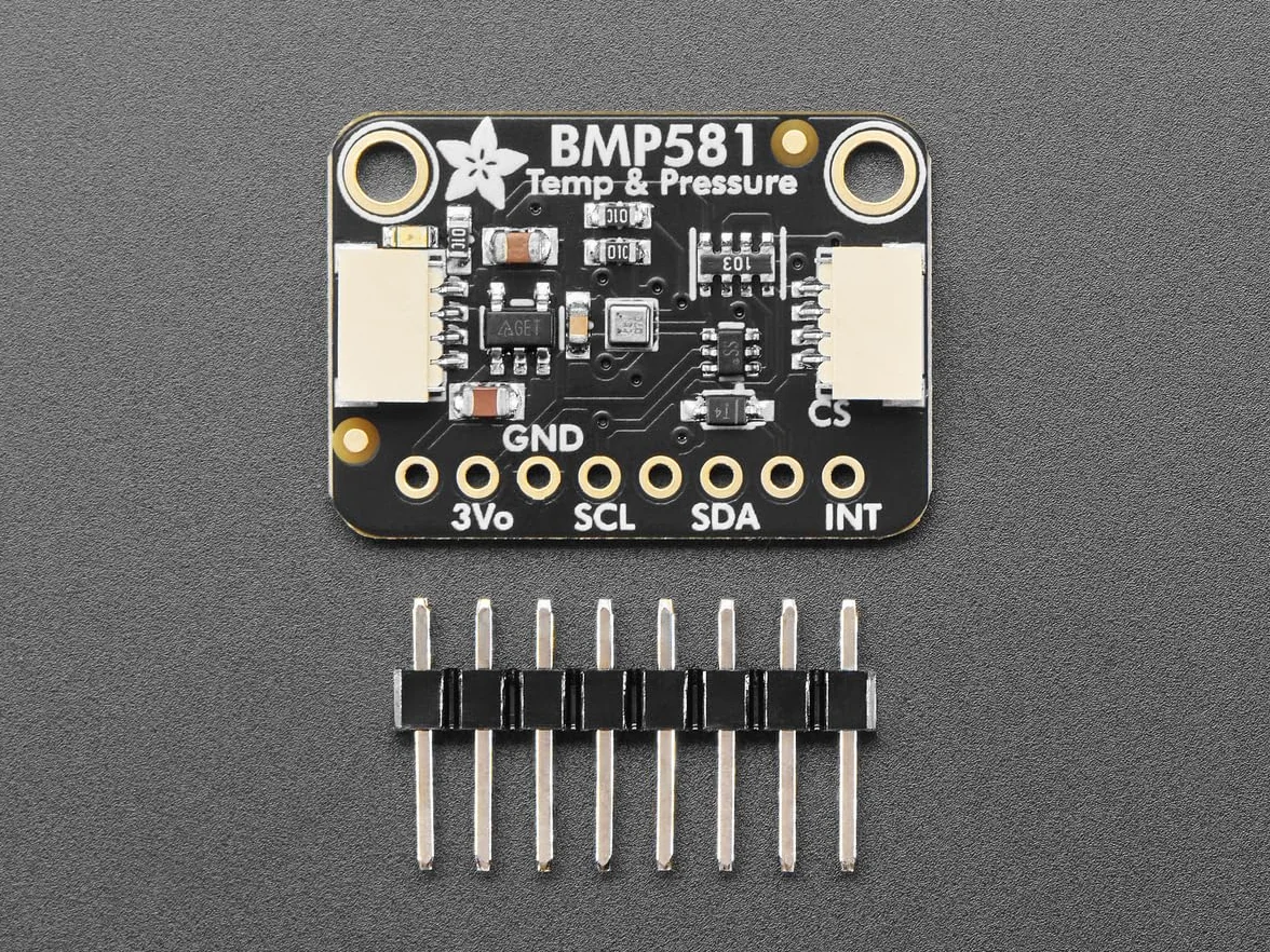 Adafruit BMP581 I2C / SPI czujnik temperatury i ciśnienia powietrza, STEMMA QT, 6407