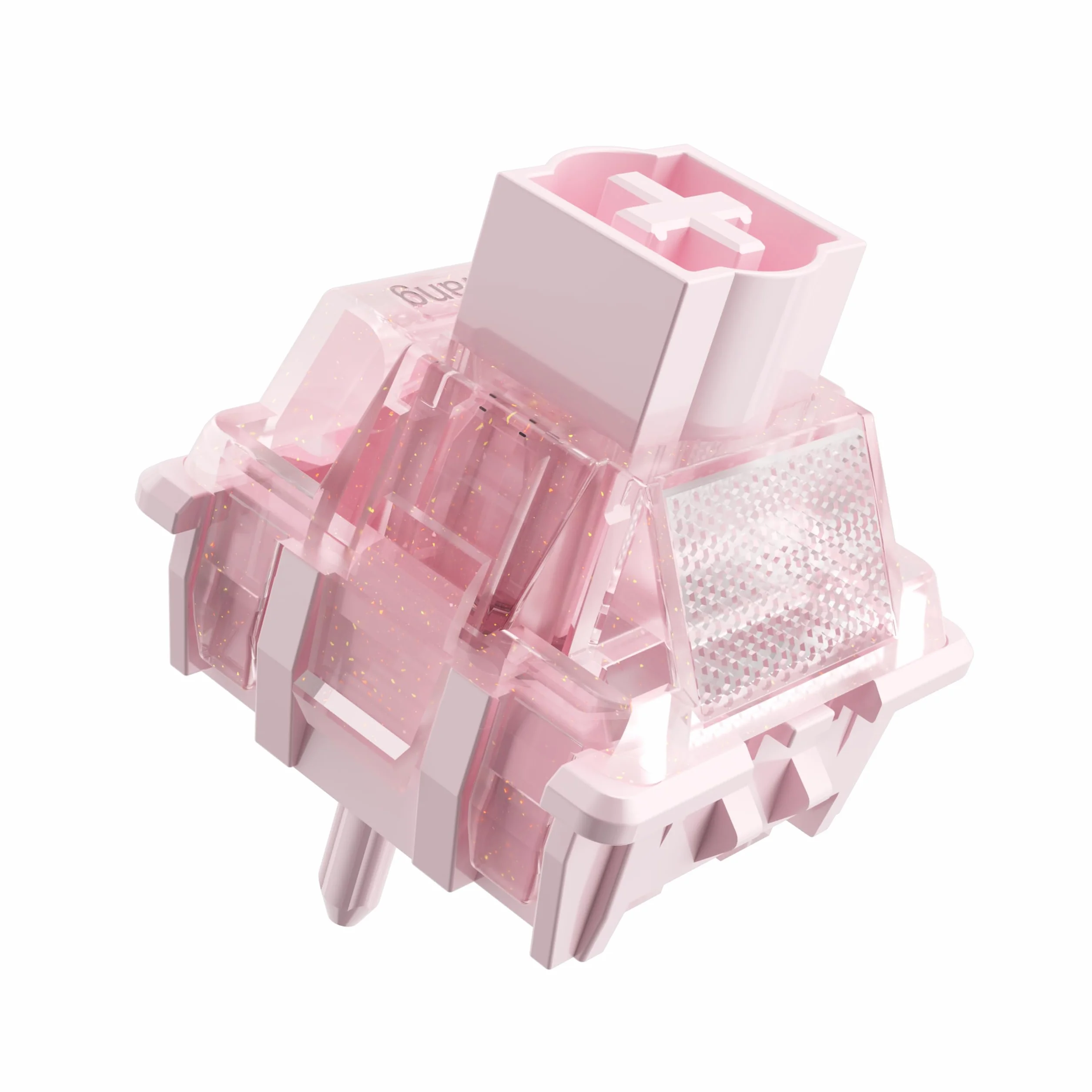 Pink Magnetic Keyboard Switches, Linear Factory Pre-lubed Freely Setting Pre-Travel Switches for Gaming Keyboard (36 szt.)