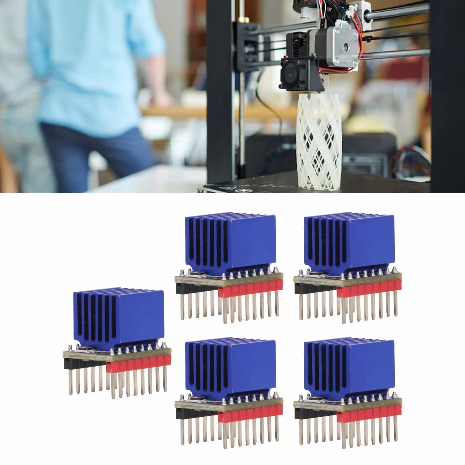 TMC2209 V2.0 Stepstick Sterownik Silnika Krokowego 2.5A Uart Ultra Silent Nema17