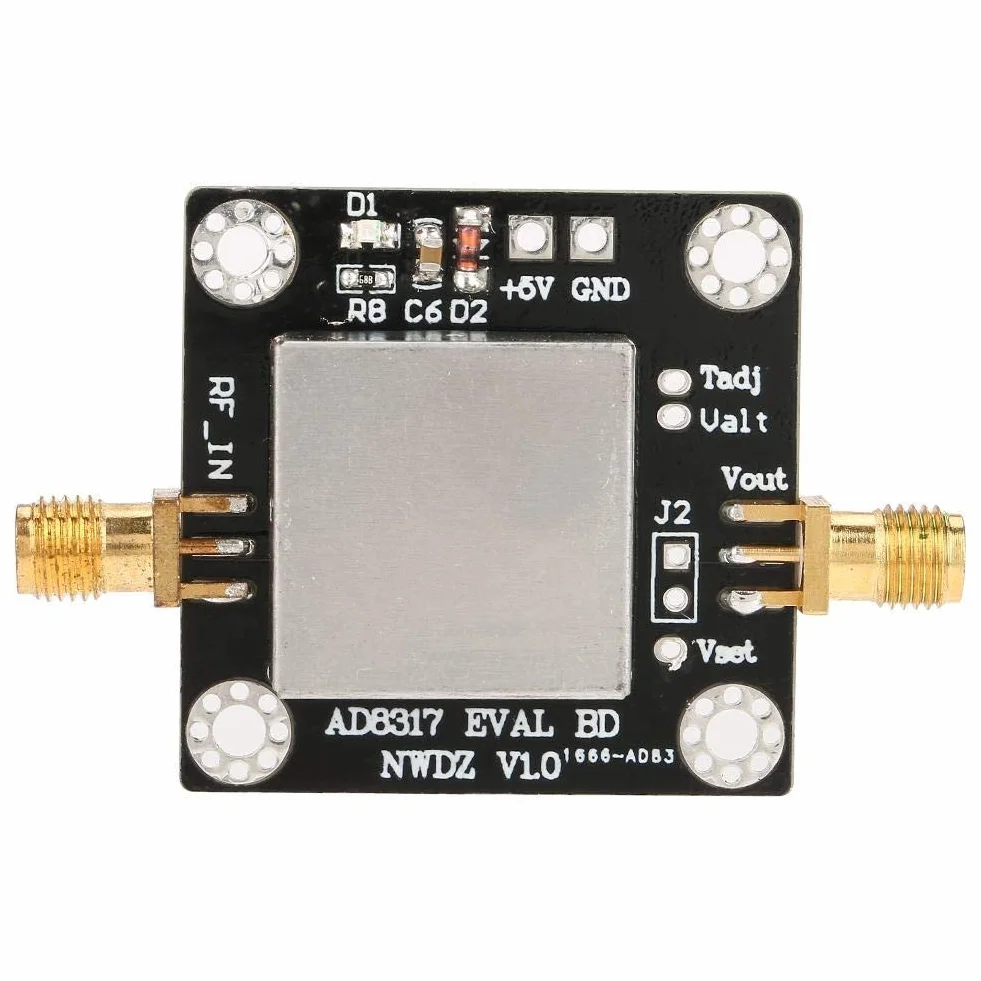 KSTE AD8317 1M-10GHz 60dB RF watomierz detektor logarytmiczny kontroler