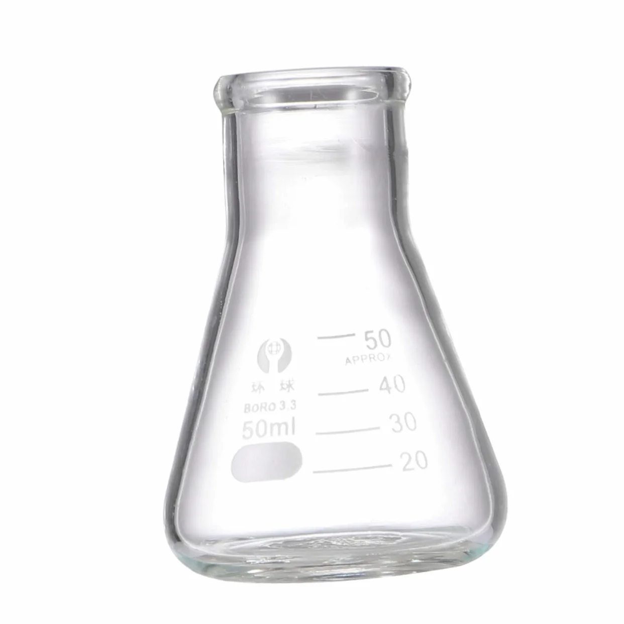 iplusmile Znormalizowane Szklane Kolby Stożkowe Do Chemii Organicznej 50ml 150ml 250ml Zestaw