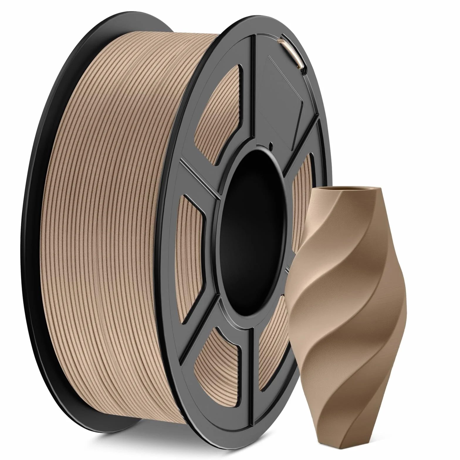 JAYO PLA filament do drukarki 3D 1,75 mm drewno 15% włókna drzewne szpula 1,1 kg