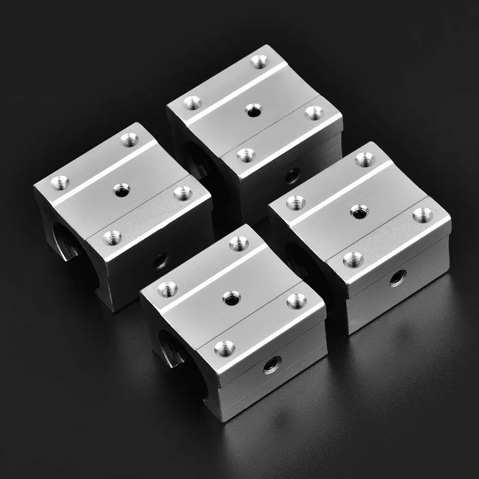 SBR16UU otwarty blok ślizgowy z łożyskiem liniowym 16 mm aluminiowy do CNC