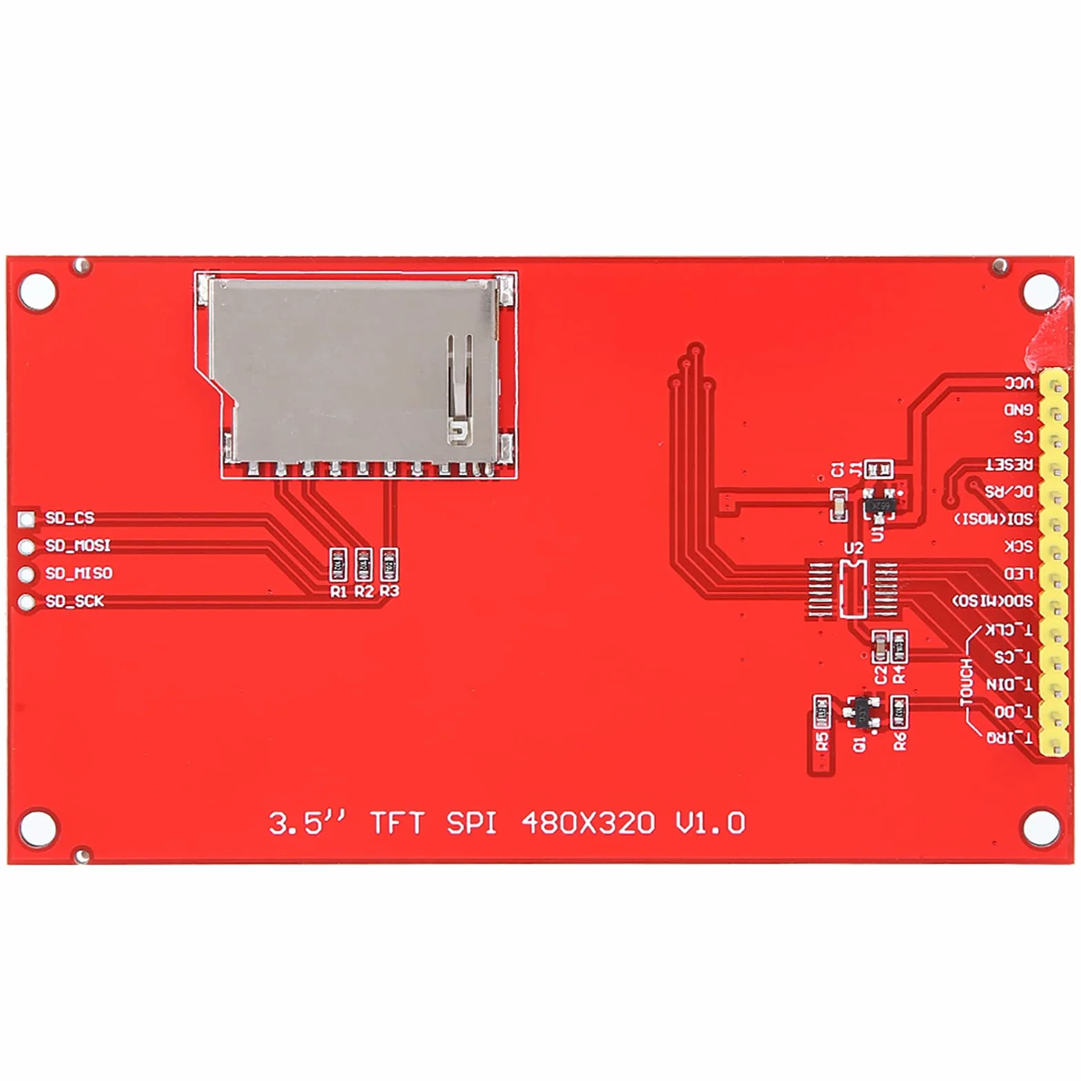 Moduł TFT-LCD 3,5 cala HD 480x320 ILI9488 SPI HDMI dla DIY