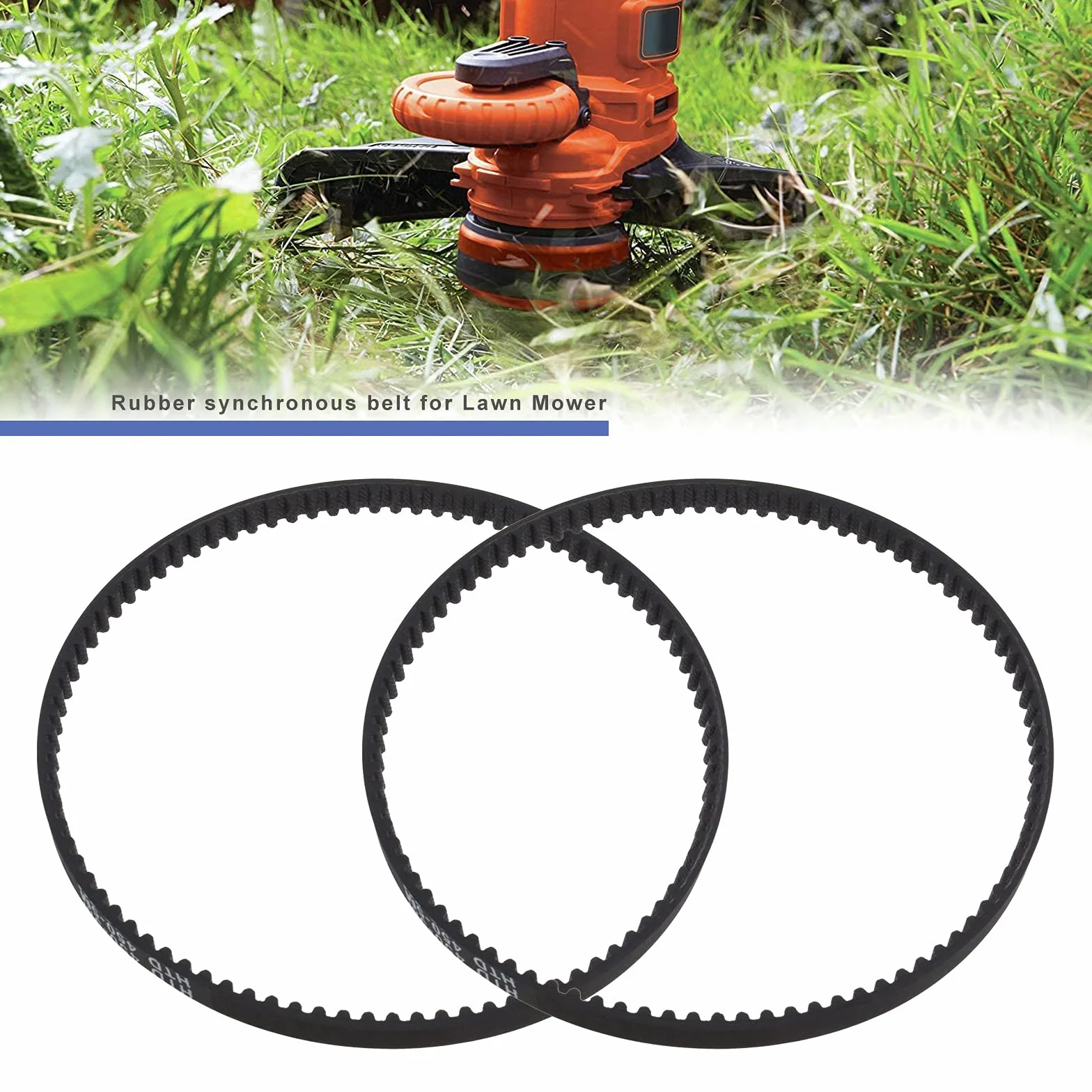 2 x pas napędowy z automatycznym napędem gumowy synchroniczne zamknięte paski rozrządu 8,3 mm szerokość 5 mm nachylenie pasuje do BOSCHRotak 32 Elan 32 Concorde 32 F016L6677