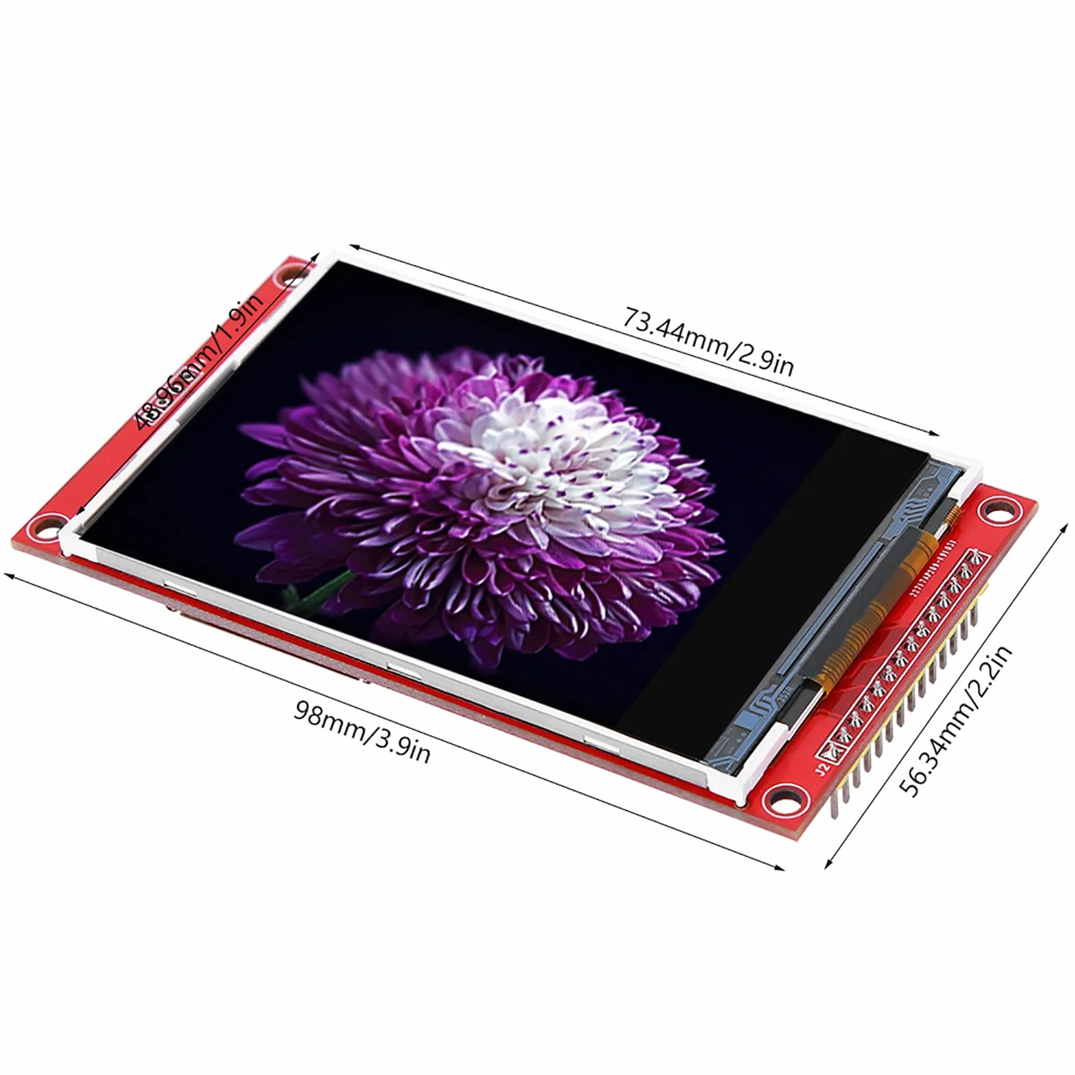 Moduł TFT-LCD 3,5 cala HD 480x320 ILI9488 SPI HDMI dla DIY