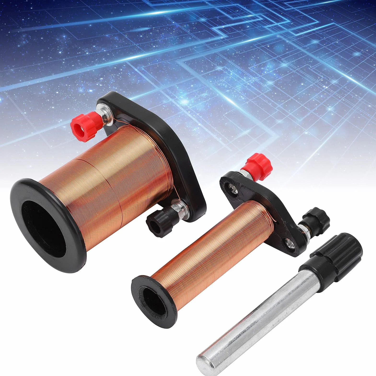 Pierwotna Cewka Wtórna Elektromagnetyczna Cewka Indukcyjna Instrument do Eksperymentów do Nauczania Fizyki Magnetyczne Cewki Indukcyjne Generator Pola Magnetycznego do Laboratorium
