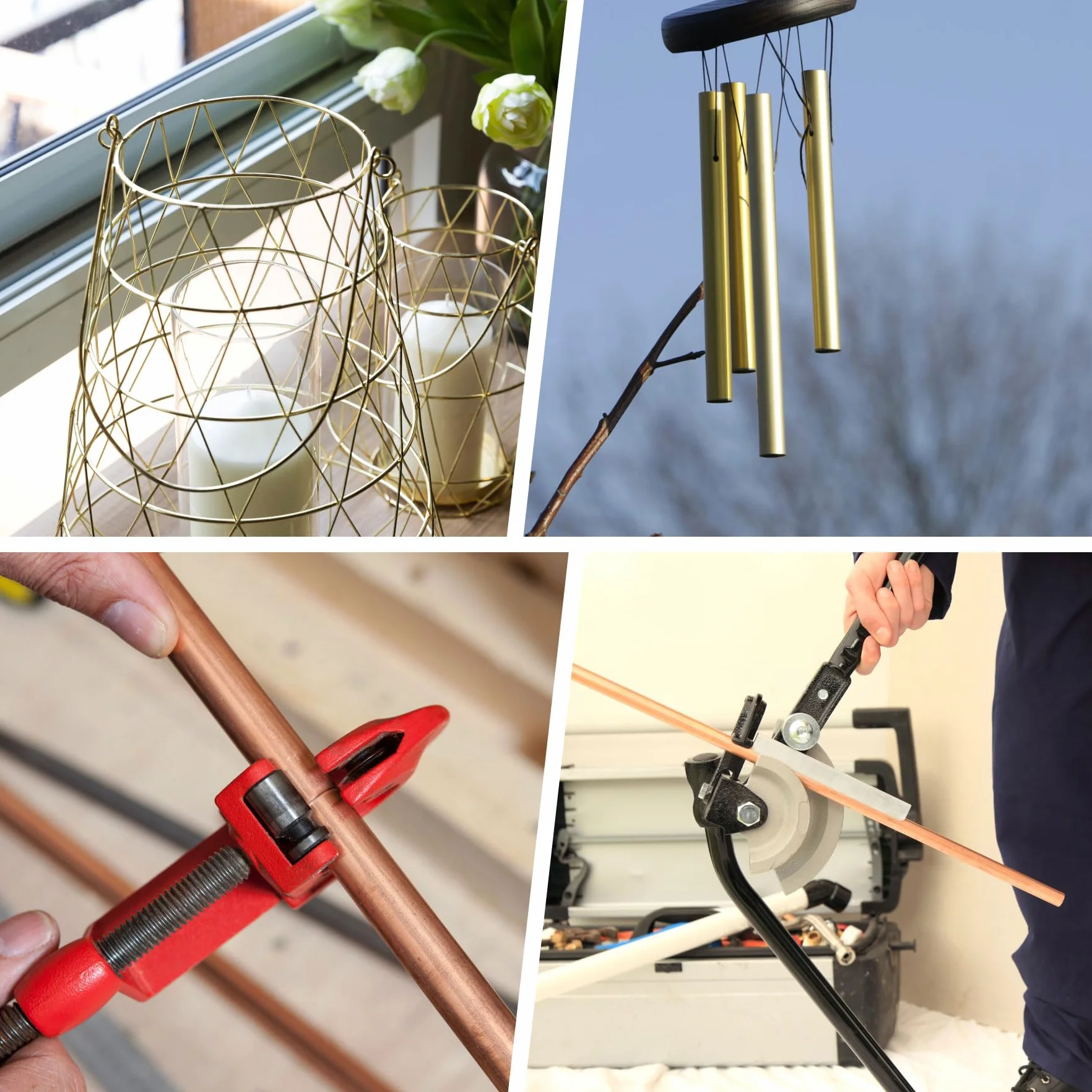 3 x mosiężna rurka, iMeistek 10 mm OD x 0,3 mm grubość ścianki 300 mm długości, metalowe rurki do majsterkowania