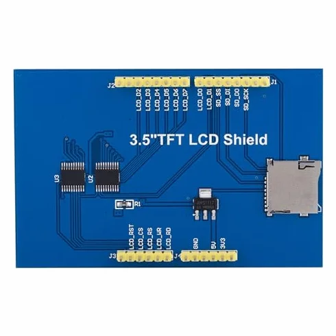 Tft Ekran Dotykowy Tft 3,5 Cala Moduł Ekranu Tft Lcd 480X320 Do Płytki Rozwojowej (z dotykiem)