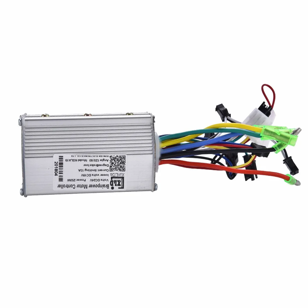 Bezszczotkowy sterownik silnika 24 V 250 W do roweru elektrycznego, hulajnogi elektrycznej