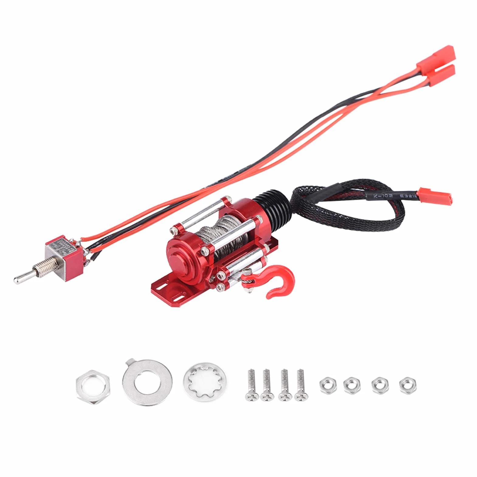 Minilier Wciągarka do RC CNC SCX10 D90 D110 TF2 KM2