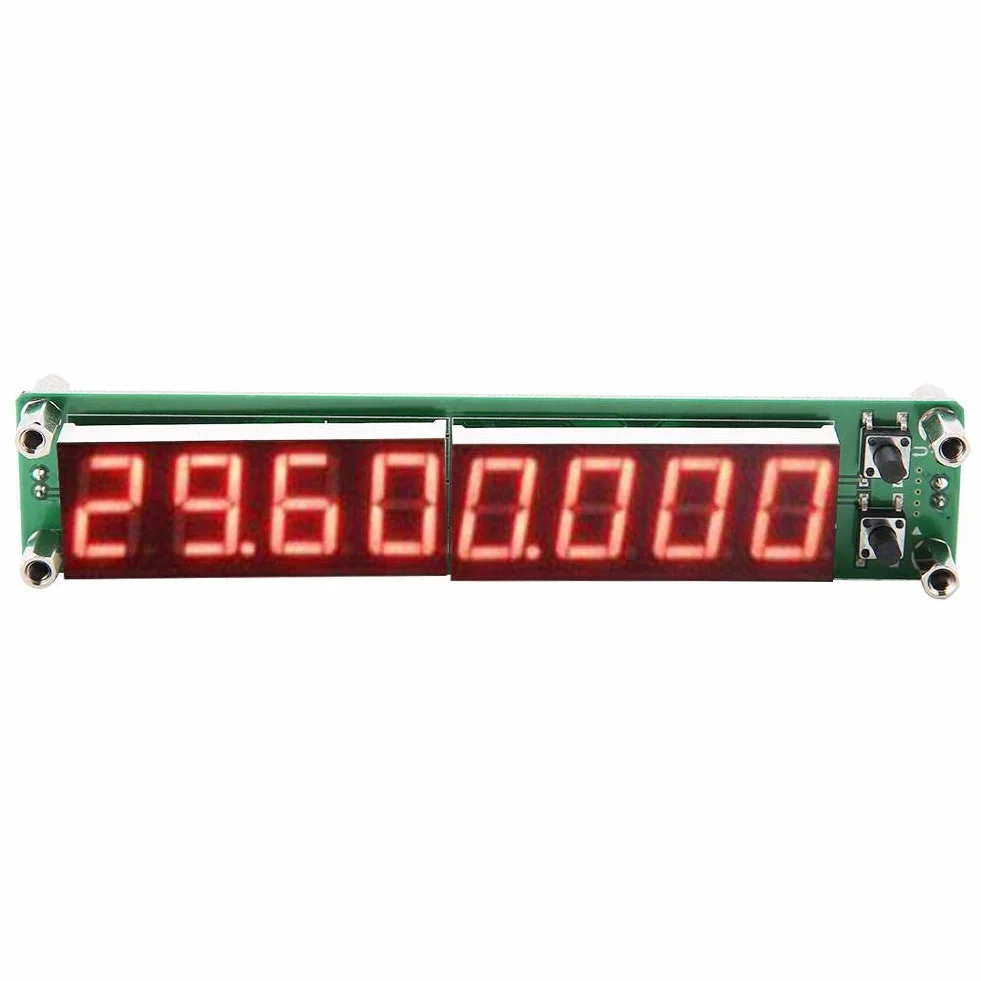 PLJ-8LED-H RF licznik częstotliwości Cymometr moduł tester 0,1~1000 MHz (podświetlana czcionka czerwona)