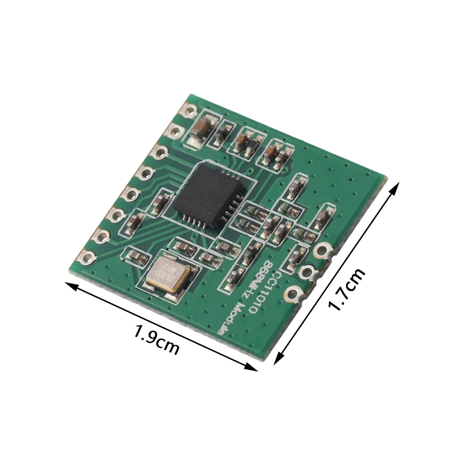 GERUI 5 szt. CC1101 868MHz moduł bezprzewodowy, zdalna transmisja z anteną