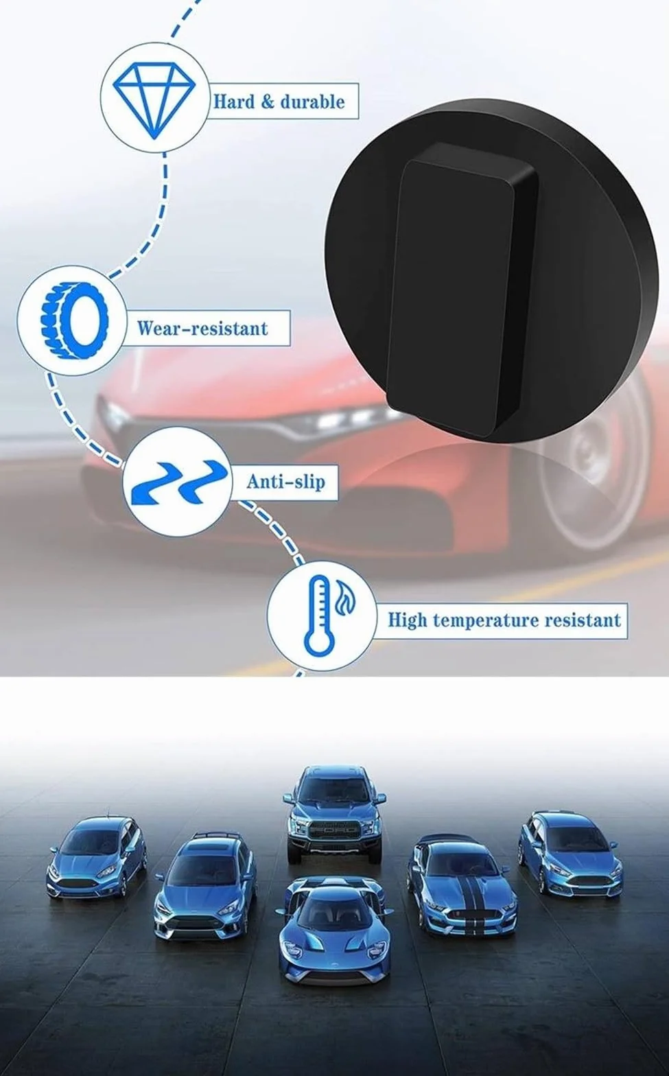 Adapter gumowej podkładki podnośnika, dla BMW, dla serii 3 4 5 E46 E90 E39 E60 E91 E92 X1 X3 X5 X6 Z4 Z8 1M M3 M5 M6 F01 F02 F30 F10 Podkładka pod podnośnik samochodowy