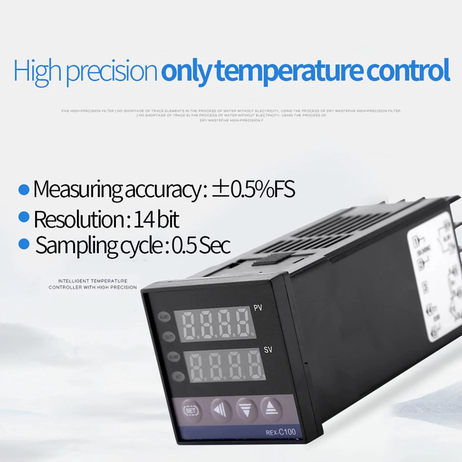 Cyfrowy przełącznik termostatyczny REX-C100, LED PID, regulator temperatury do termostatu, AC110 V-240 V