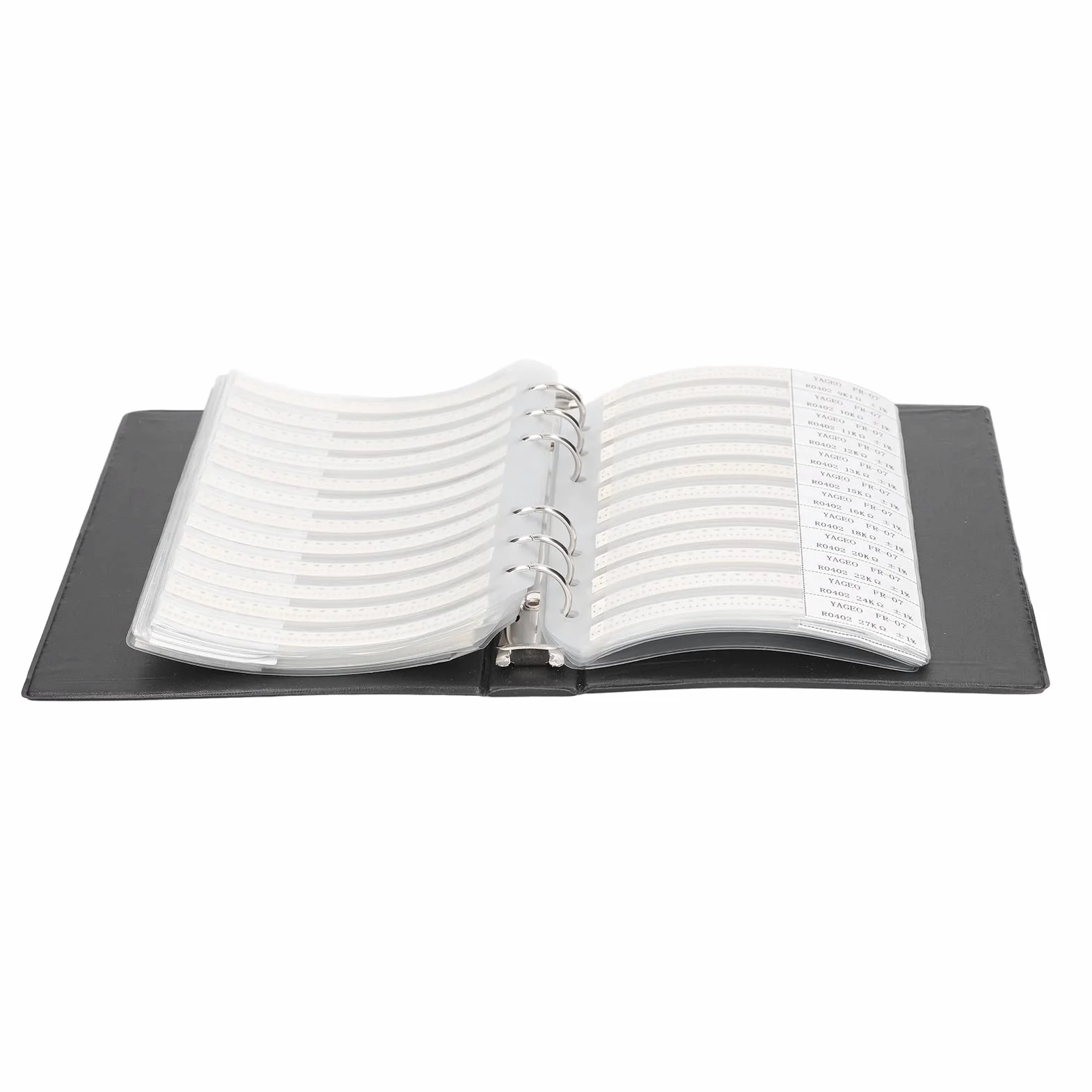 SMT Pack Box Book, Kondensator 8500 szt. Rezystor SMD Combo Książka z Próbkami 170 Typów Kondensator Combo Zestaw z Próbkami dokładność dla Tranzystorów Bjt