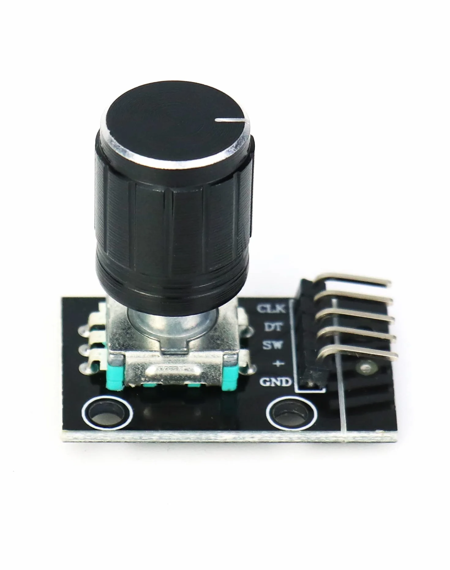 QWORK Moduł enkodera obrotowego KY-040 360 stopni z przyciskiem do Arduino