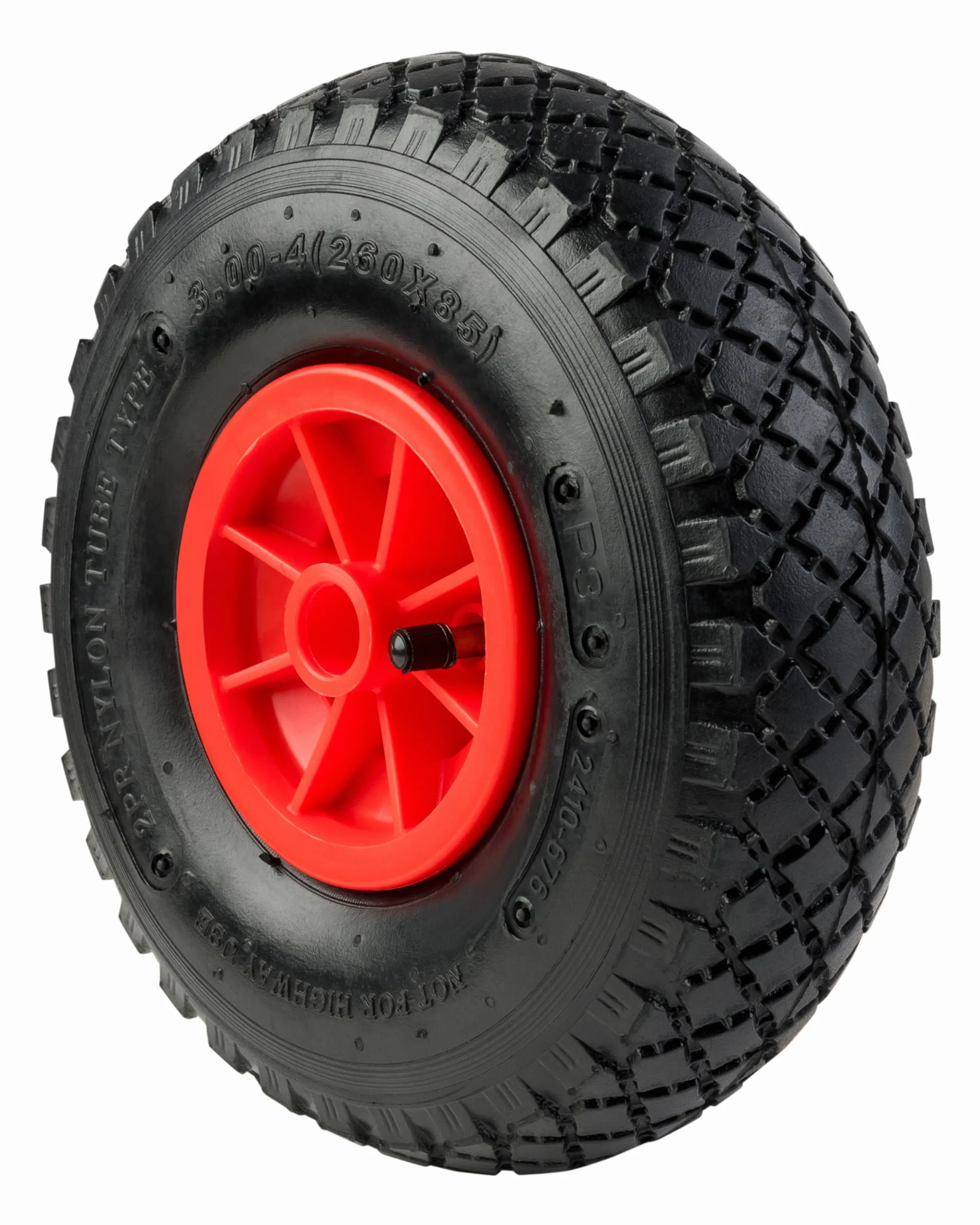 Dörner + Helmer 740309R koło pneumatyczne 260 x 85 x 20 mm z łożyskiem ślizgowym Piasta 75 mm