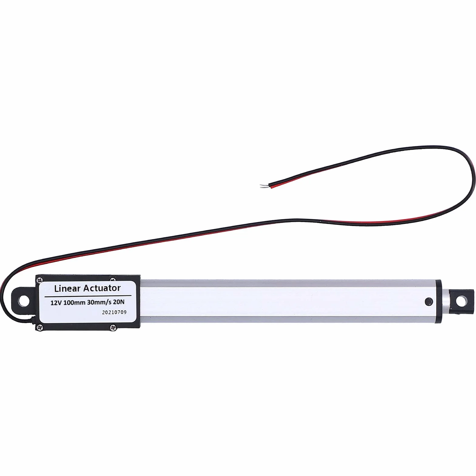 Mini Elektryczny Siłownik Liniowy 12 V 100 Mm Wyłącznik Krańcowy Niski Poziom Hałasu Kompaktowy, Szybkobieżny Rolnictwo Przemysłowe Mały Rozmiar Cichy Niezawodny Siłownik Ruchu