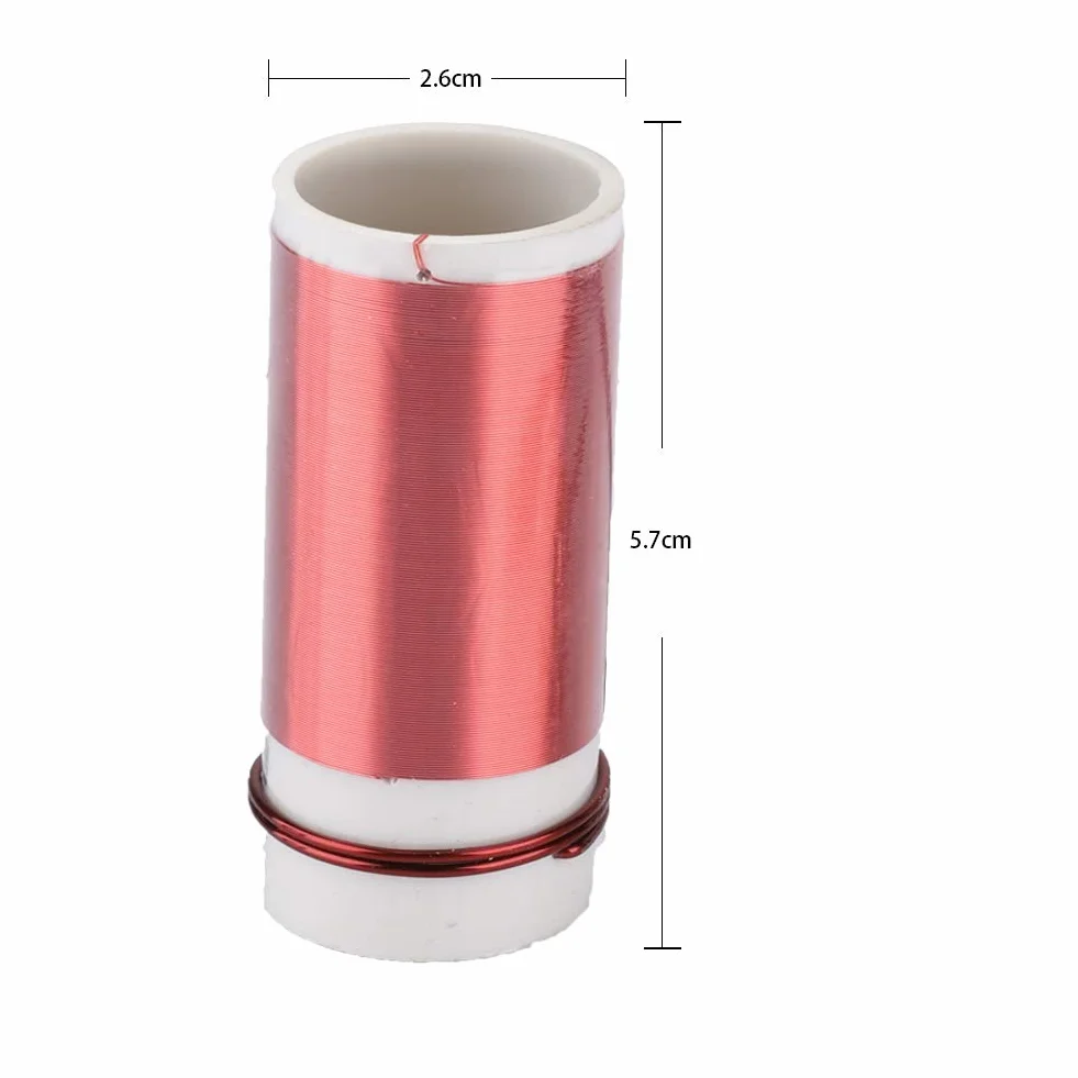 Sutinna Zestaw mini cewki, 5 V 1 W elektroniczna cewka do samopobudzania do bezprzewodowych eksperymentów transmisji test DIY