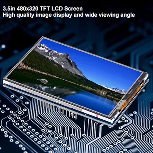 Tft Ekran Dotykowy Tft 3,5 Cala Moduł Ekranu Tft Lcd 480X320 Do Płytki Rozwojowej (z dotykiem)