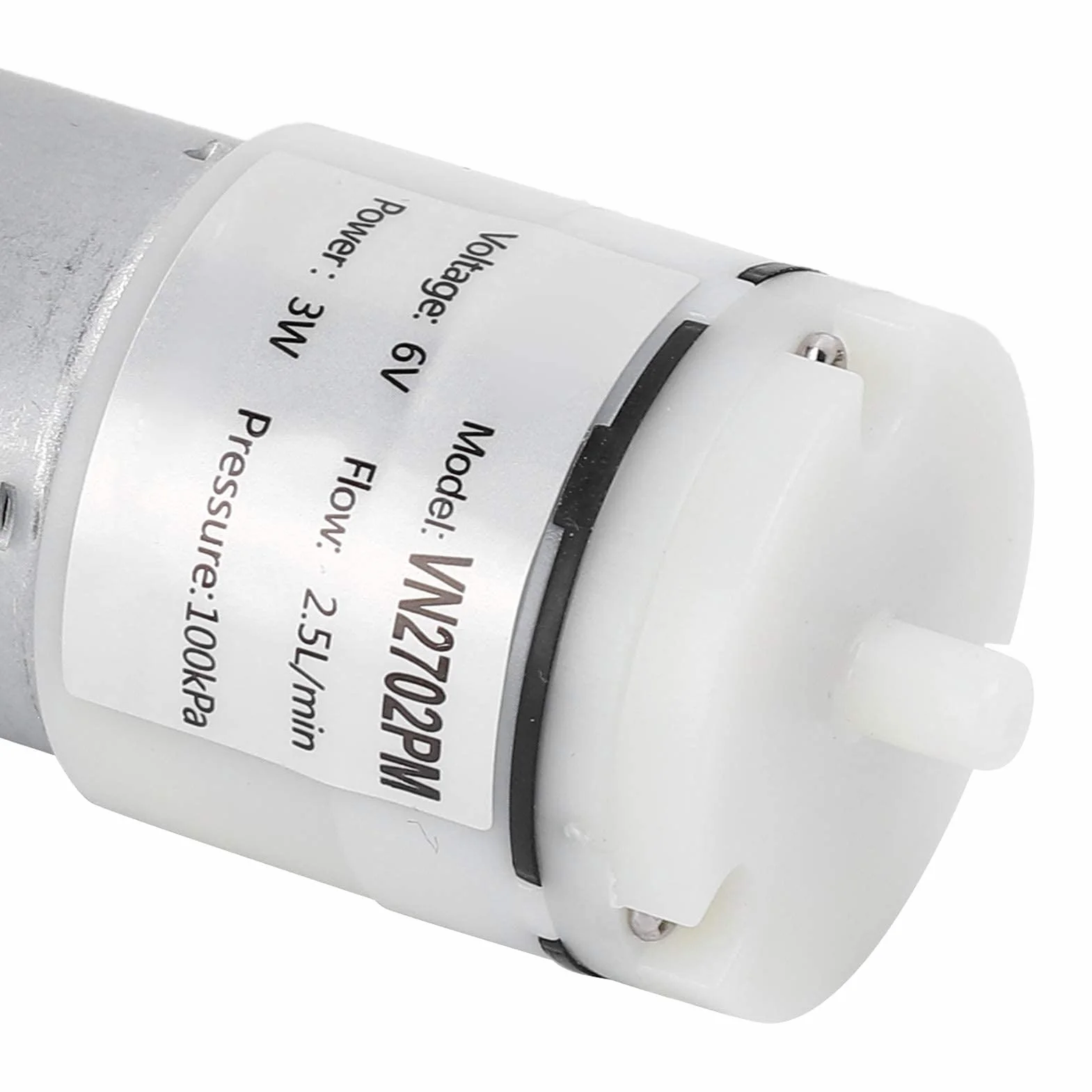 Pompa mikromembranowa, mini wodny silnik próżniowy membrana ciśnienie wody do akwarium DC 6 V VN2702PM