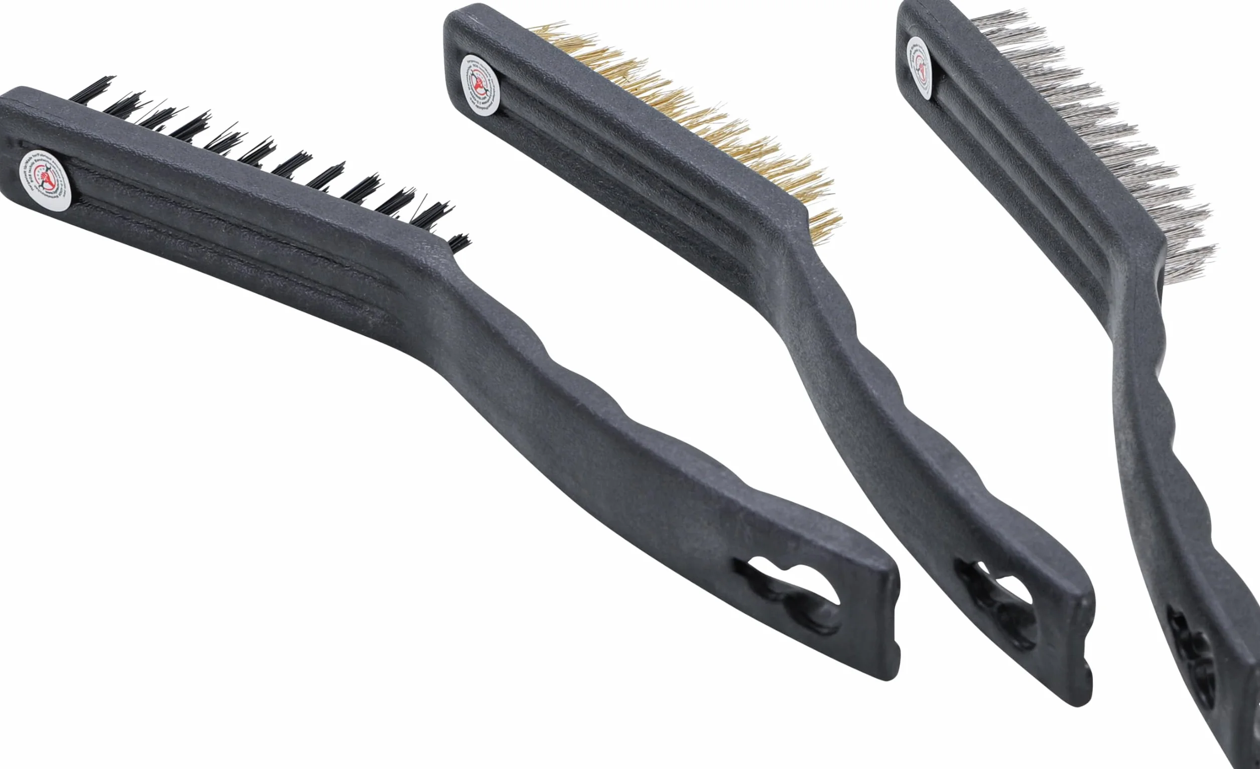 BGS Zestaw szczotek 225 mm 3 szt.