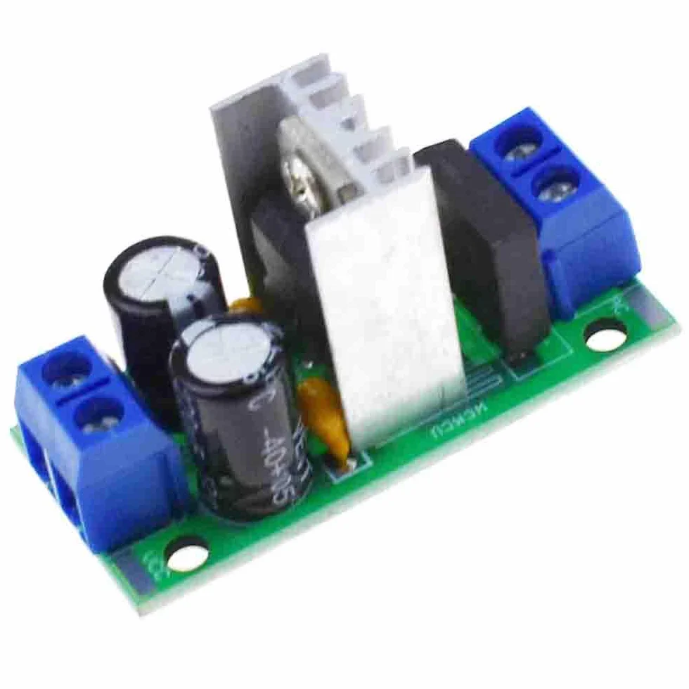 5PCS L7805 LM7805 LM7812 L7812 Voltage Rectifier Regulator 12-24V AC lub DC do 5V 12V DC Power Supply Converter Module Board (LM7812)
