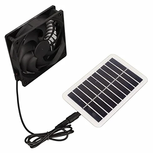 Solarny Wentylator Wyciągowy 15 W Panel Słoneczny do Domu
