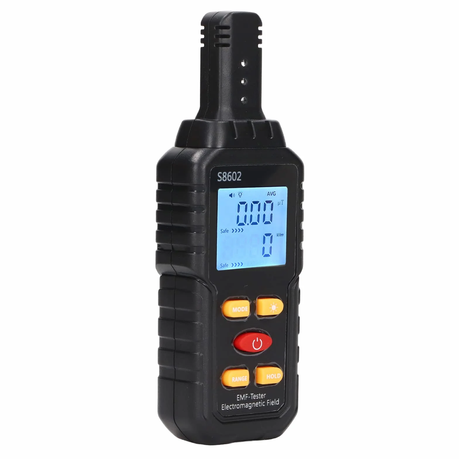 Detektor EMF Ręczny Tester Promieniowania Elektromagnetycznego Detektor LCD EMF Miernik Pola Magnetycznego Wyświetlacz Cyfrowy Inspekcje EMF