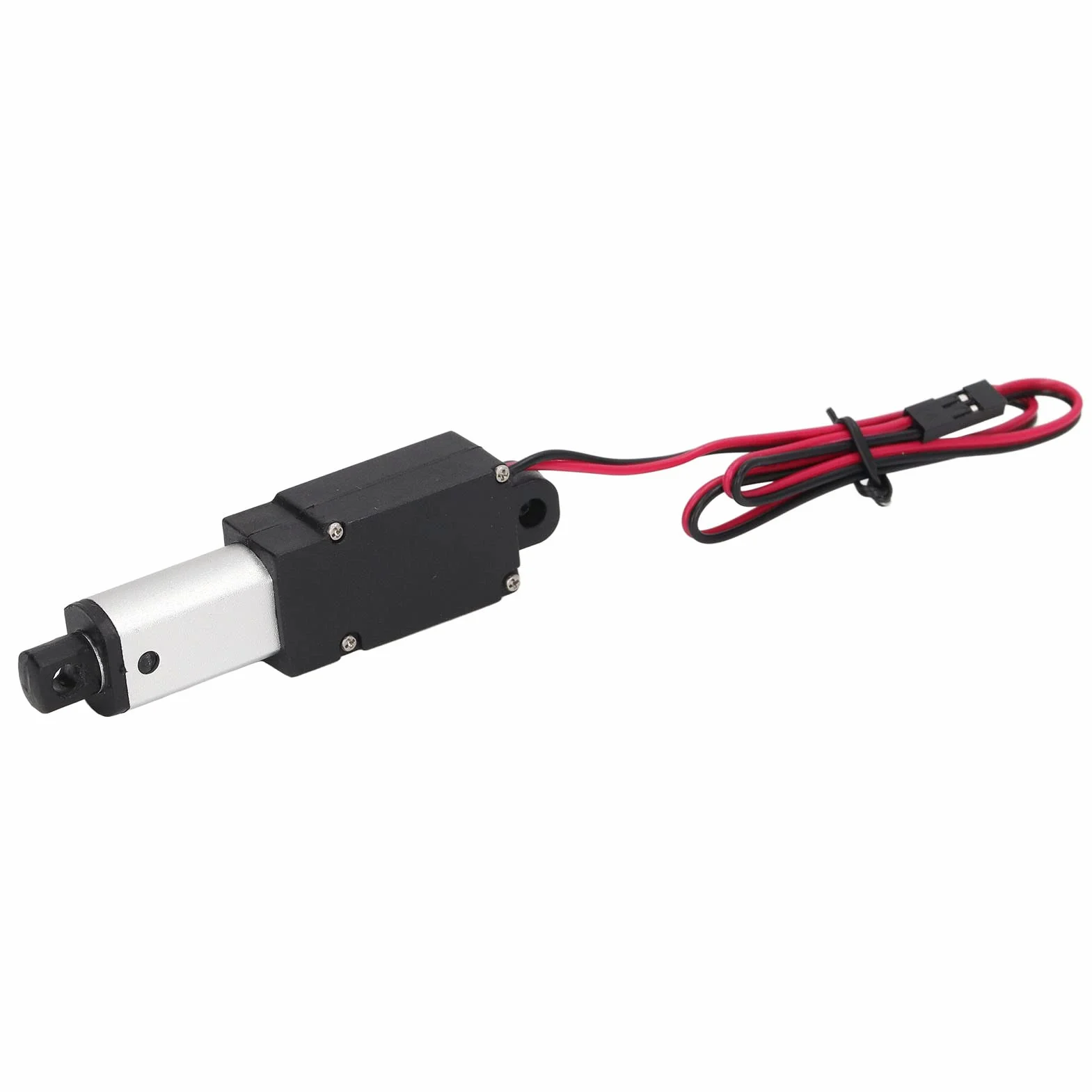 Elektryczny Mikro Siłownik Liniowy Miniaturowy 12V 17,5 mm Aluminiowy ABS do Maszyn Rolniczych