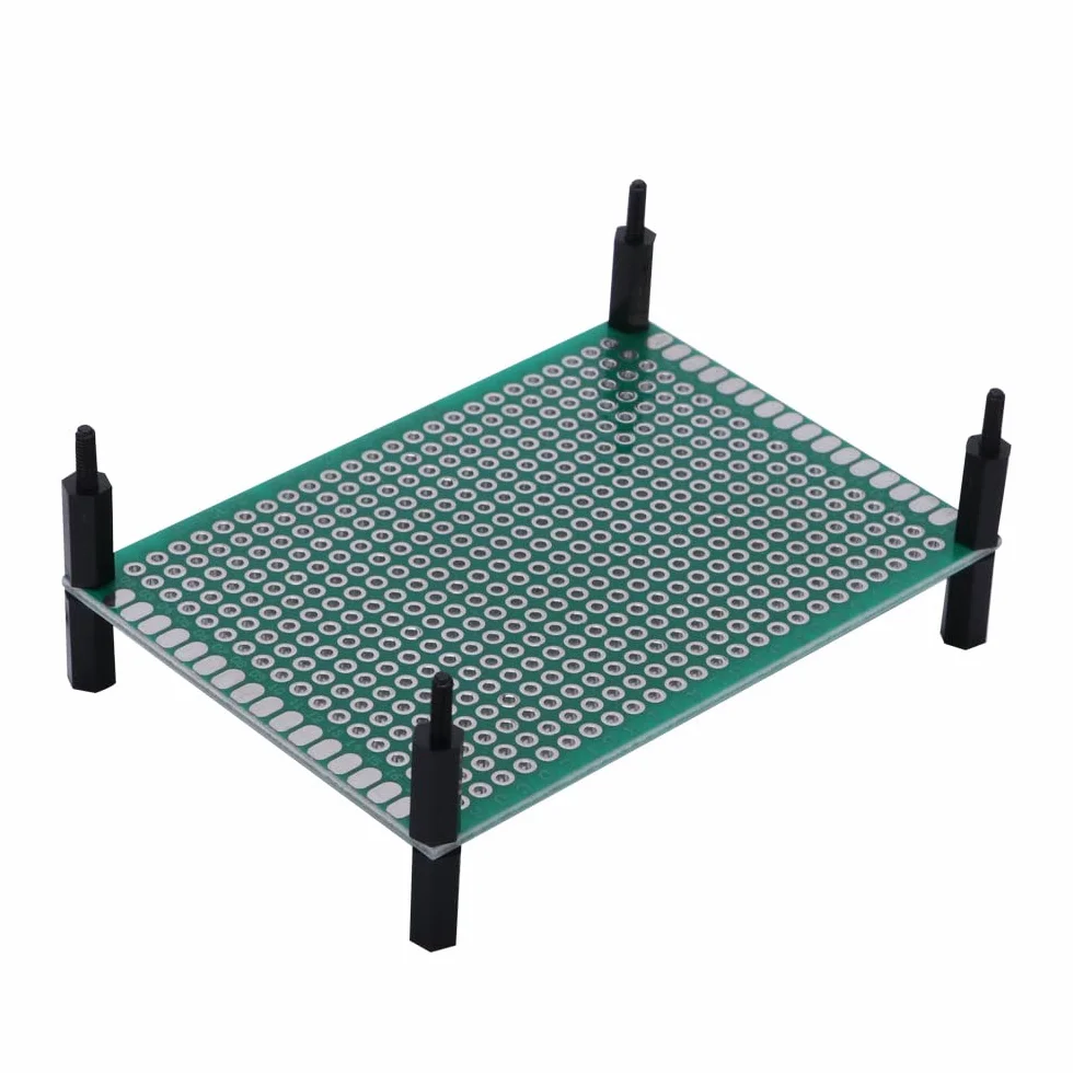 75 Sztuk Zestaw Płytek PCB, Dwustronna Płytka Drukowana, Złącze Męskie/Żeńskie, Zacisk Śrubowy 2/3Pin, Kolumna Nylonowa