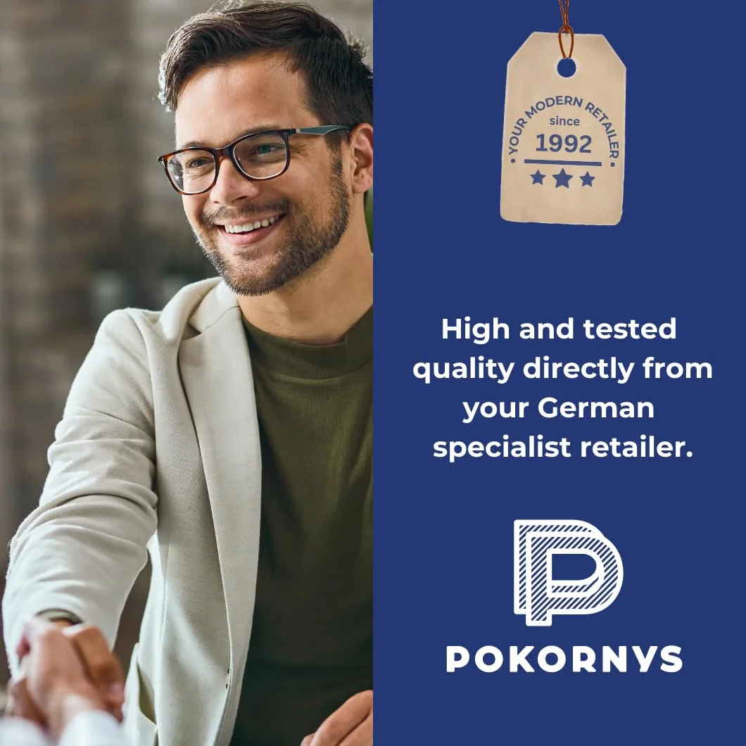 POKORNYS – 1000 nitek (25 mm) – do pistoletu do etykietowania standardowych I znaczników z czerwonego tworzywa sztucznego do etykietowania ubrań i tekstyliów I nadają się do etykiet kartonowych z
