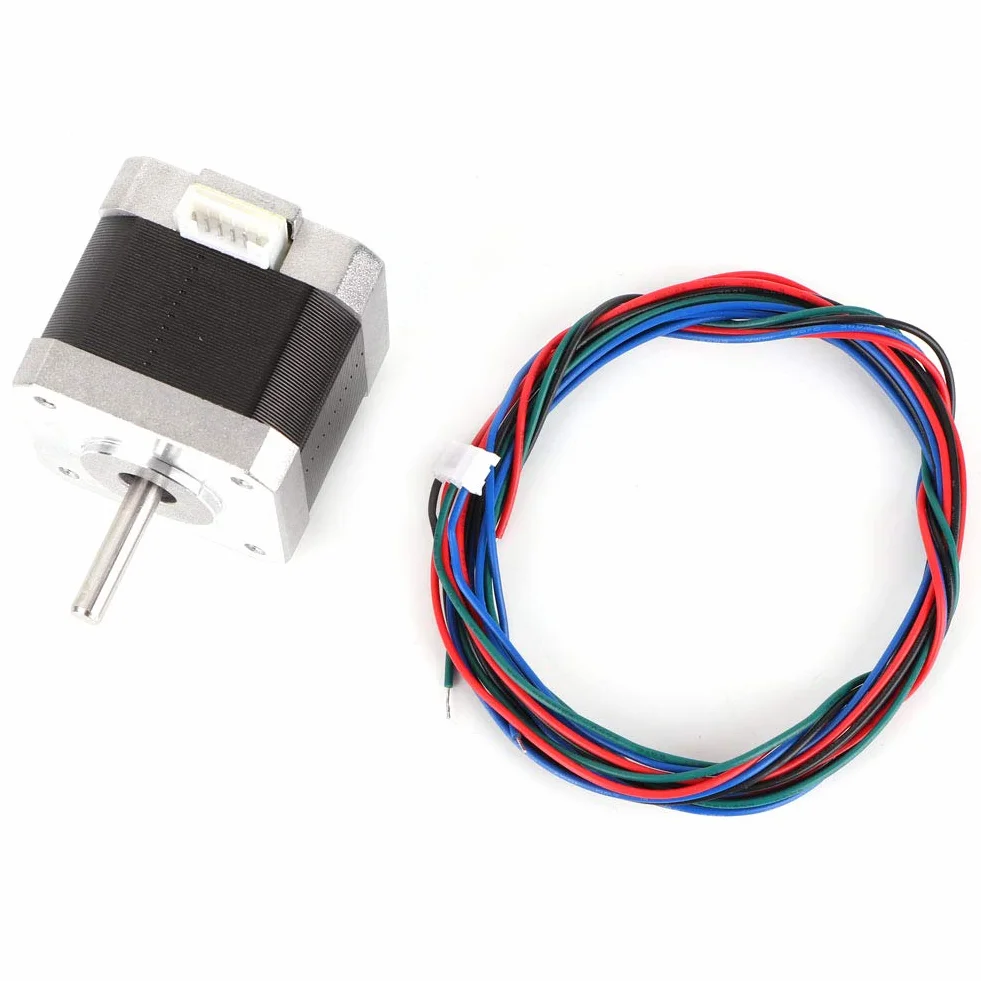 Nema 17 2-fazowy Silnik Krokowy 24V 0,4 NM 1,8° dla Automatyki Przemysłowej