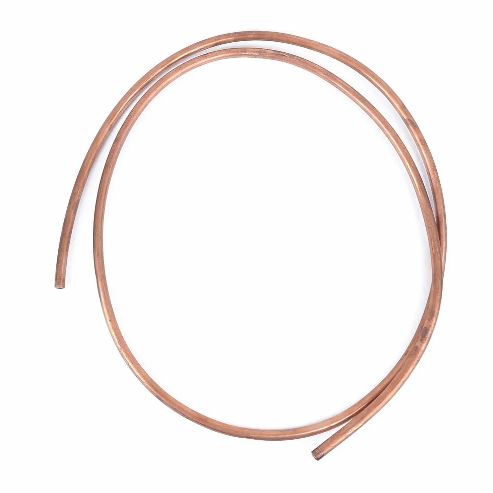Miedziana rura miękka cewka OD 10 mm ID 8 mm C1100 T2 do klimatyzatora