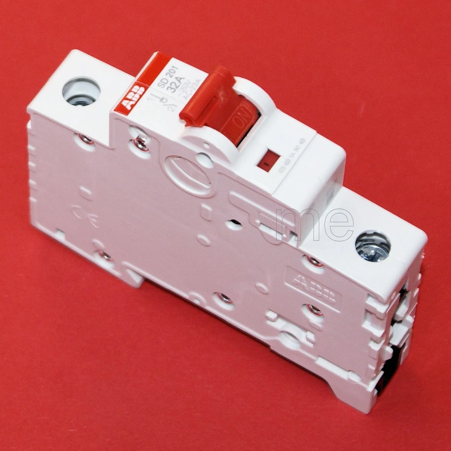 ABB SD201/32 wyłącznik główny odłącznik obciążenia przełącznik 1-biegunowy 32A czerwony