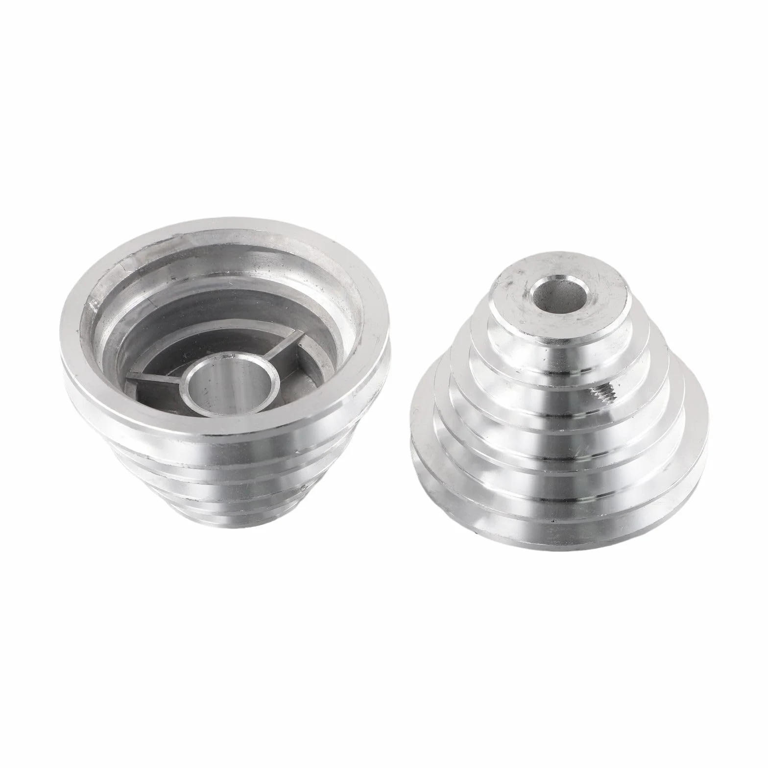 Feegow Pagoda koło pasowe do wiertarki stołowej aluminiowe 14 mm 22 mm 5 stopni pasek typu V zestaw 2 szt.