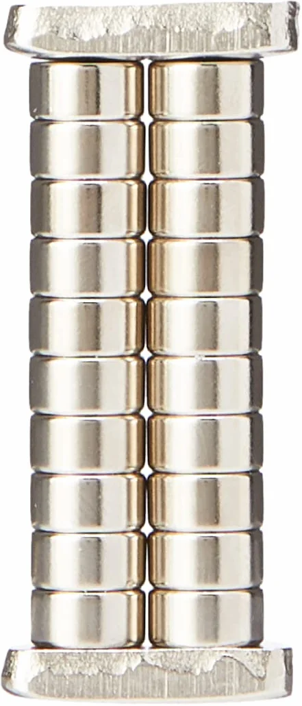 Magnes Expert 10 mm średnicy x 5 mm grubości N35 magnes neodymowy - 2,5 kg ciągnięcie (20 szt.)