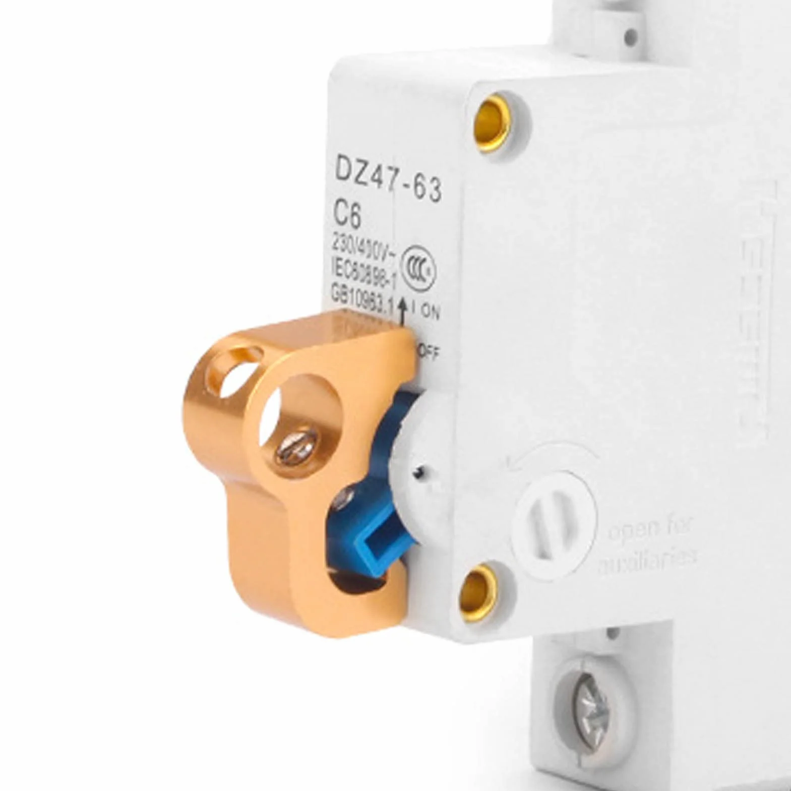 Zestaw Blokujący Tagout, Blokada Tagout Lock Mikroelektryczna Kłódka Blokująca ze Stopu Aluminium do Przemysłowych Rozdzielnic Elektrycznych