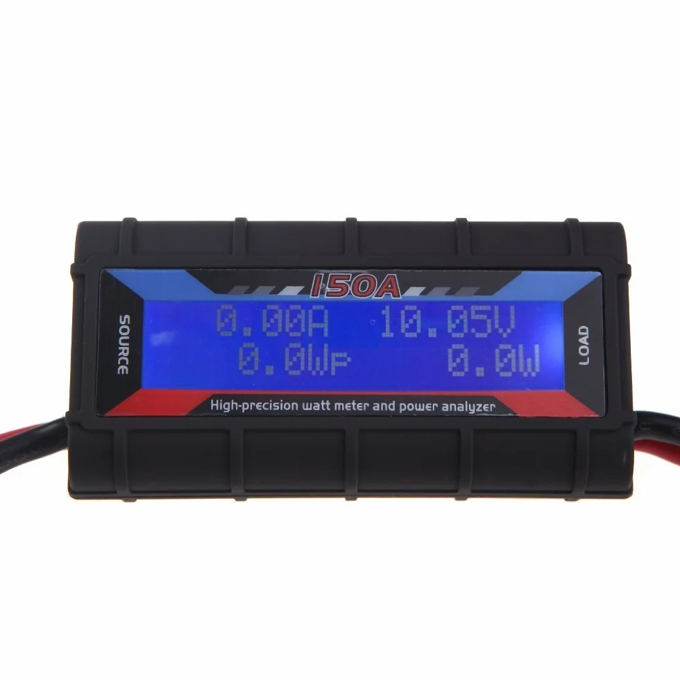 DollaTek Monitor zużycia bateria 150 A Power Analyzer Watt detektor pomiarowy cyfrowy LCD Watt Volt Amp miernik do systemów bezpieczeństwa bateria