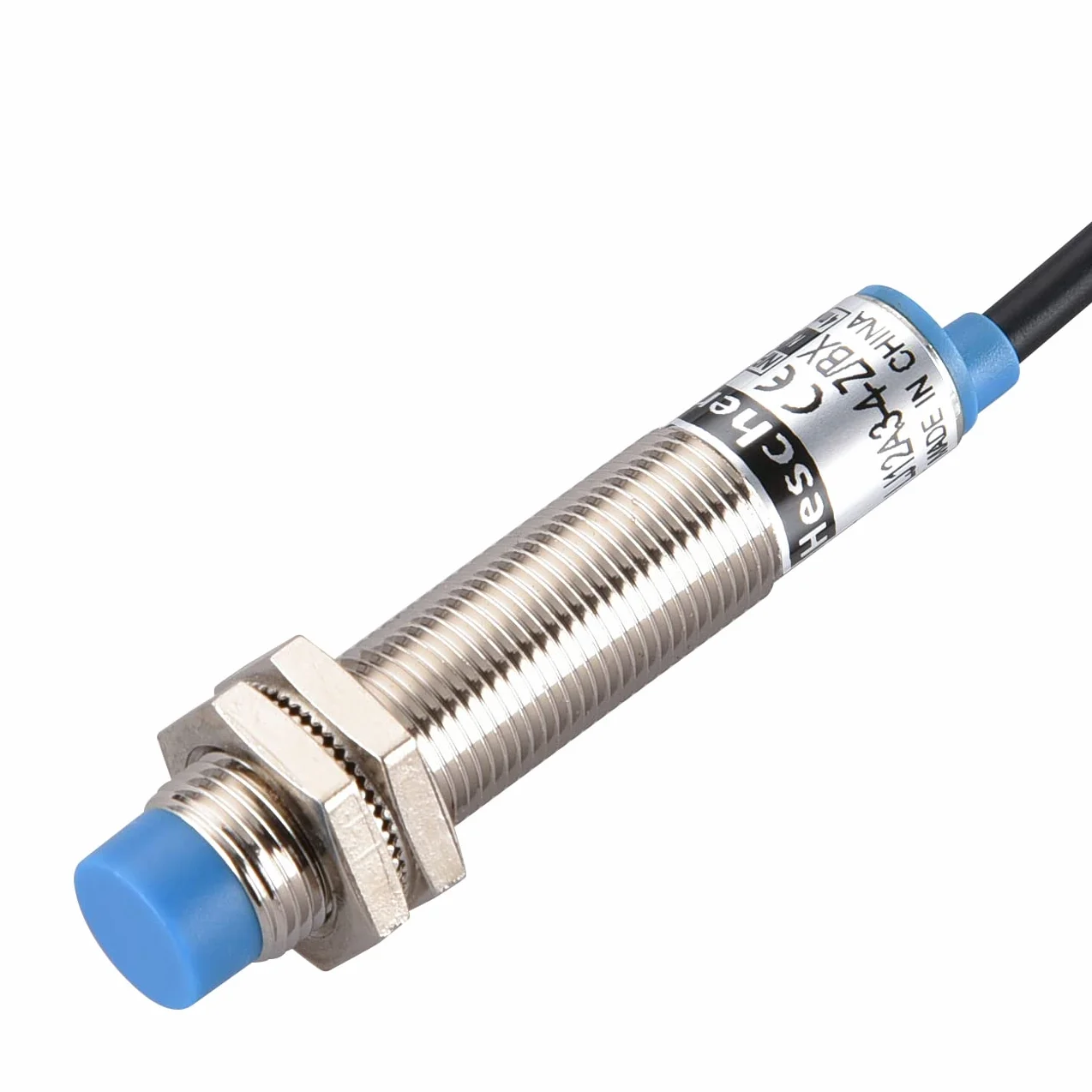 Heschen M12 indukcyjny czujnik zbliżeniowy LJ12A3-4-Z/BX 4mm 10-30VDC NPN NO 5 szt