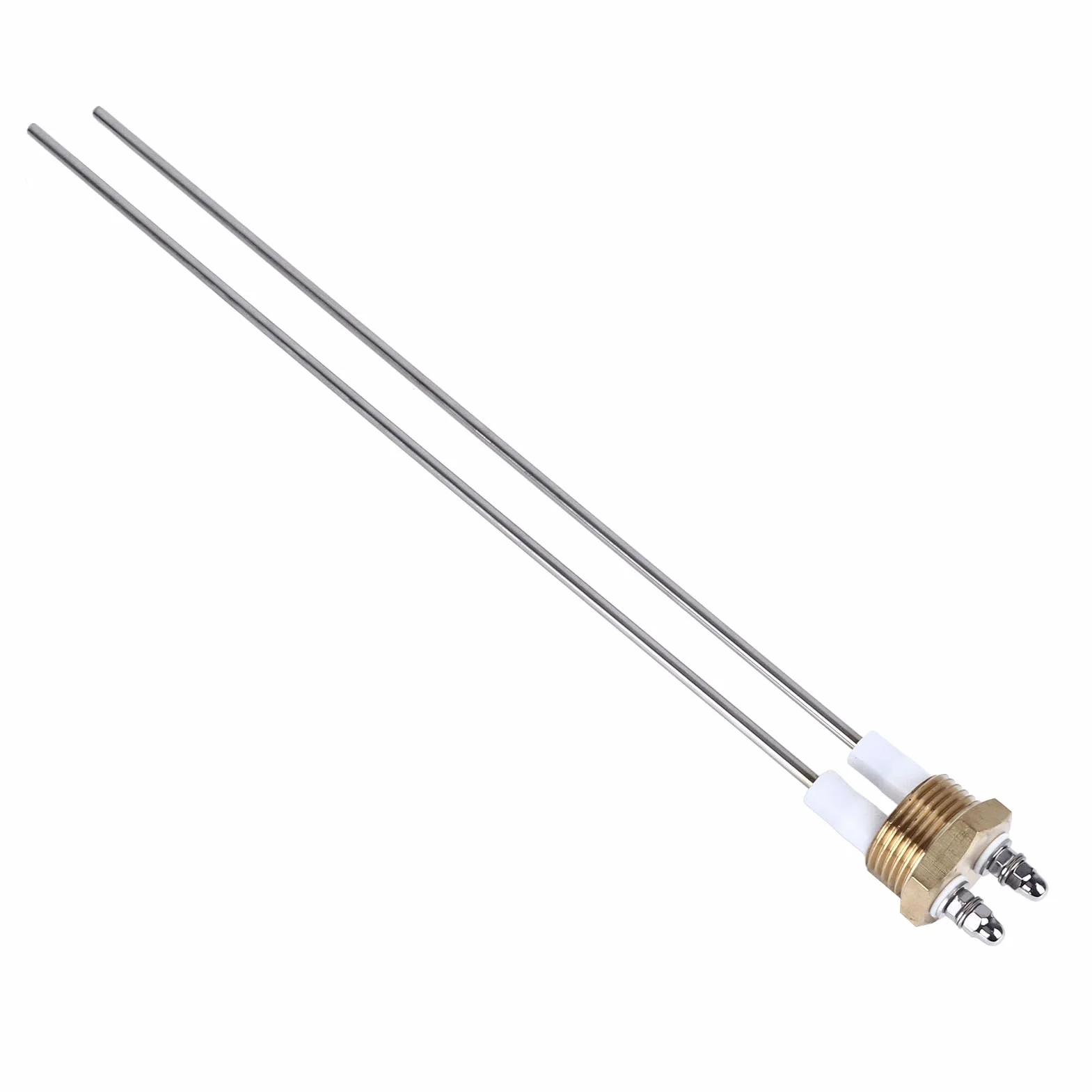 Elektroda Poziomu Wody, 2-pinowa Sonda Czujnika, PTFE Mosiądz Stal Nierdzewna, do Kotła, Wykrywanie Poziomu Cieczy