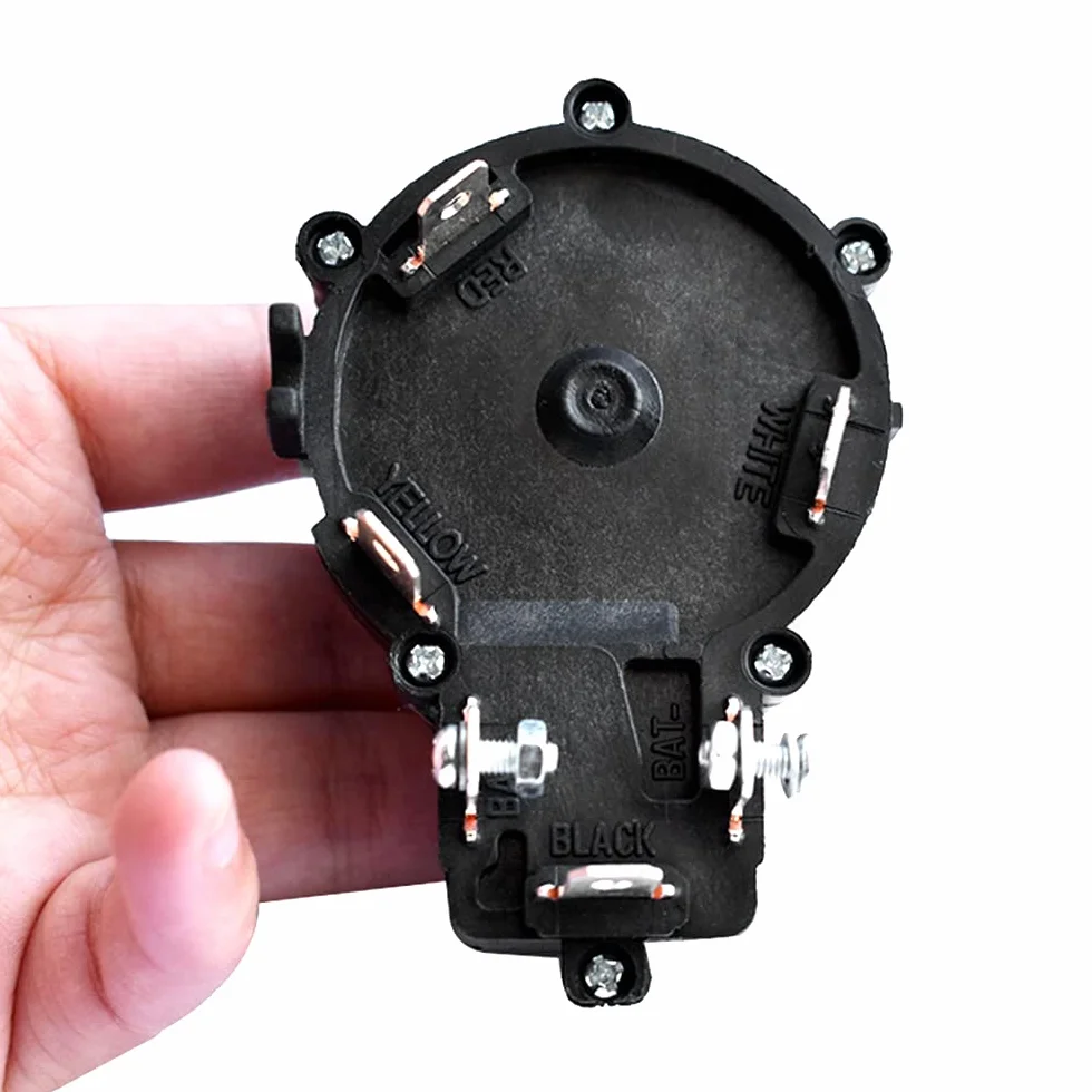 KOCAN 12V elektryczny sterownik silnika zaburtowego Kontroler prędkości śmigła zaburtowego morskiego Pasuje do 28lb 36lb 46lb 50lb 60lb 68lb 88lb Elektryczne silniki zaburtowe, sterownik prędkości zab
