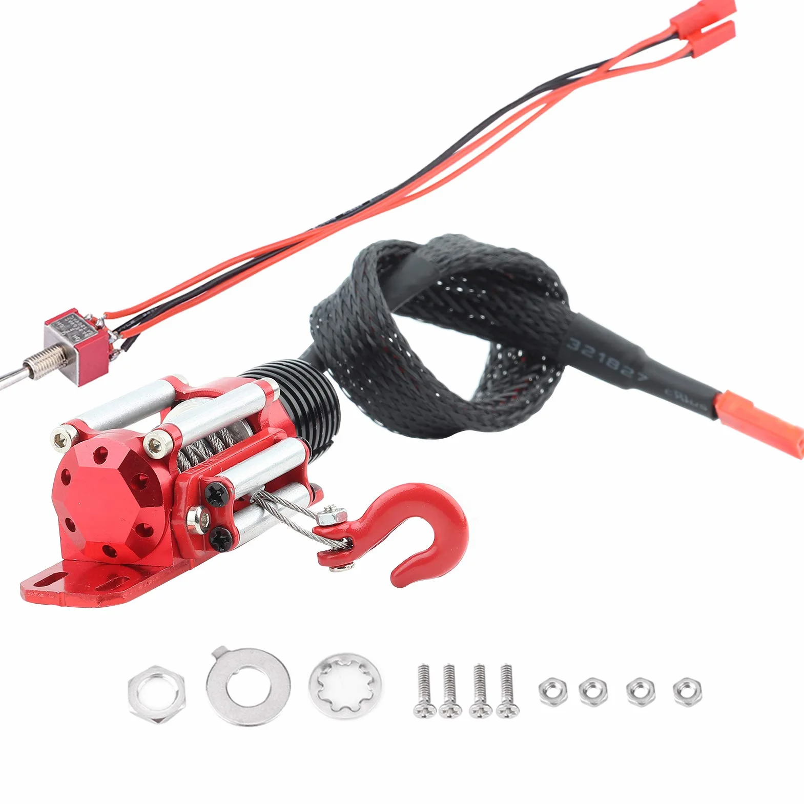 Minilier Wciągarka do RC CNC SCX10 D90 D110 TF2 KM2